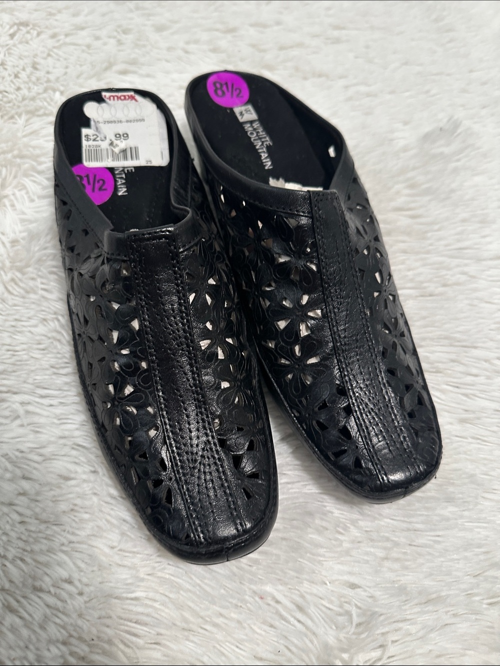 🥕 NWT White Mountain Leather Deeka Clog